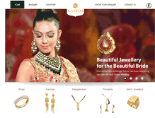 Tablet Screenshot of ganpatijewellers.com